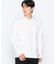 エッセンシャルコットン　クルーネックＴシャツ（長袖）