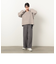 コットンチェックパンツ