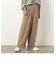 コットンチェックパンツ