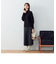 フェイクレザー　プリーツスカート