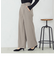 【セットアップ対応】 ストレッチツイル ワイドパンツ
