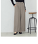 【セットアップ対応】 ストレッチツイル ワイドパンツ