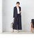 【セットアップ対応】ポリエステルツイル　ワイドパンツ