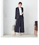 【セットアップ対応】ポリエステルツイル　ワイドパンツ
