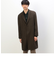 ウールライク ツイード チェスターコート