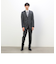 ★雑誌/テレビ着用商品★ セットアップ対応 ポリエステル ウール ギャバ パンツ