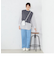 サイドリボンニットベスト