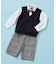 フェイクレイヤード シャツ(110-130cm)
