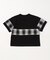 オンブレーチェック使い 半袖Tシャツ