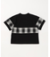 オンブレーチェック使い 半袖Tシャツ