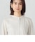 レーヨンリネン　後ろねじりロングシャツ