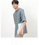 カラーブロック パッチワーク フードＴシャツ