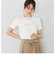 リブ半袖Tシャツ