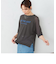 シアーニット ロゴ Tシャツ