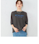 シアーニット ロゴ Tシャツ