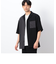 ファンクショナル バイカラー 羽織シャツ