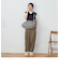 Ｖネック透かし編み　ニットベスト