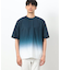 カラーグラデーション プリント Ｔシャツ