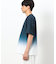 カラーグラデーション プリント Ｔシャツ