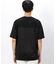 ケーブル柄ジャカード コンビデザインＴシャツ