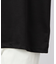 ケーブル柄ジャカード コンビデザインＴシャツ