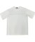 ケーブル柄ジャカード コンビデザインＴシャツ