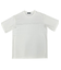 ケーブル柄ジャカード コンビデザインＴシャツ