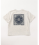 バンダナ柄プリント 半袖Tシャツ