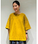 ワッフル切り替え半袖Ｔシャツ
