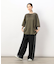 ワッフル切り替え半袖Ｔシャツ