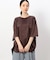 ワッフル切り替え半袖Ｔシャツ
