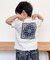 バンダナ柄プリント 半袖Tシャツ(ベビーサイズ)