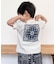 バンダナ柄プリント 半袖Tシャツ(ベビーサイズ)