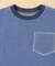 デニム調ジャージー ポケット付きTシャツ(ベビーサイズ)