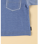 デニム調ジャージー ポケット付きTシャツ(ベビーサイズ)