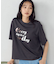 速乾　箔プリント Tシャツ