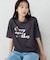 速乾　箔プリント Tシャツ