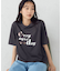 速乾　箔プリント Tシャツ