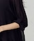 シアーペプラムニット