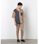 ファンクショナル バイカラー コンビ 羽織シャツ