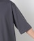 七分袖 フェイクレイヤード キーネックＴシャツ