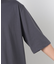 七分袖 フェイクレイヤード キーネックＴシャツ
