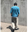 七分袖 フェイクレイヤード キーネックＴシャツ