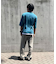 ７分袖 フェイクレイヤード クルーネックＴシャツ