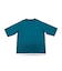 ７分袖 フェイクレイヤード クルーネックＴシャツ