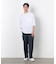 ７分袖 フェイクレイヤード クルーネックＴシャツ