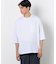 ７分袖 フェイクレイヤード クルーネックＴシャツ