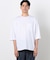 ７分袖 フェイクレイヤード クルーネックＴシャツ