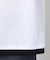 ７分袖 フェイクレイヤード クルーネックＴシャツ