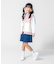 ストレッチデニム キュロットスカート